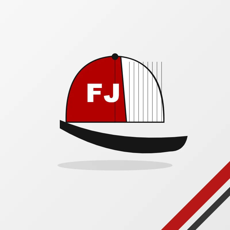 Accessories – custom design in red and black, made to order by FJ Sportswear