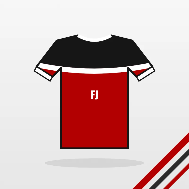 Archery Shirts design in red and black – FJ Sportswear