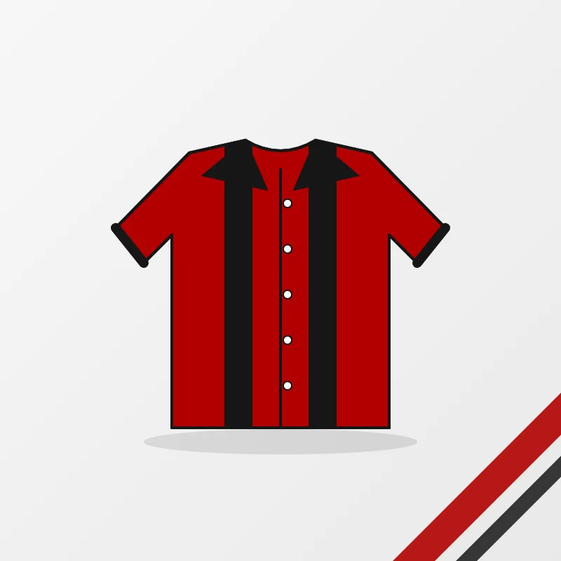 Bowling Shirts – custom design in red and black, made to order by FJ Sportswear