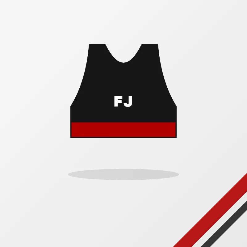 Cheer Practice Wear in a black and red colourway