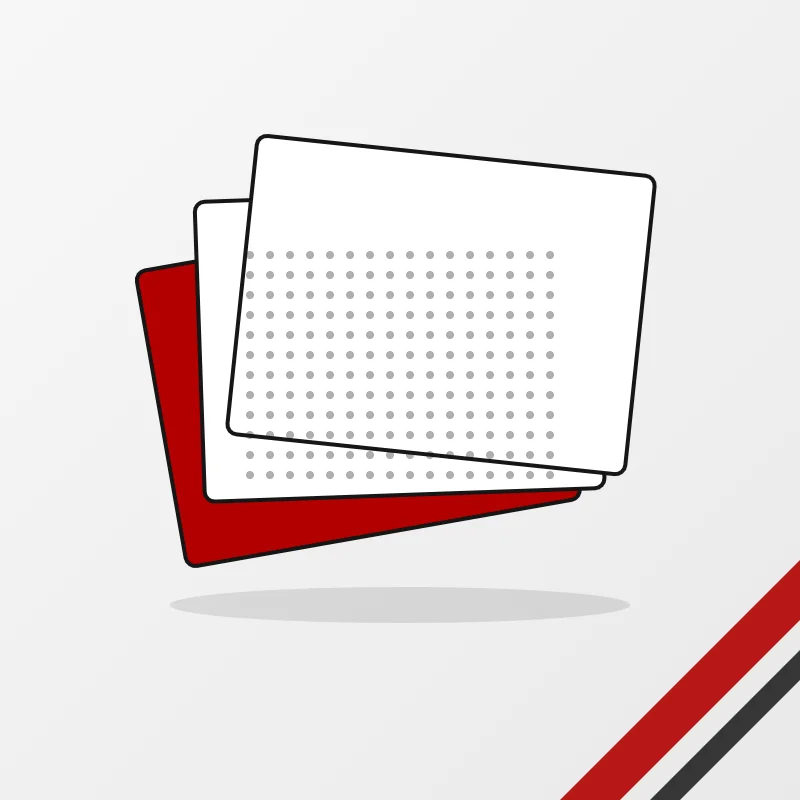 Color Options for Custom Sportswear in a white, red and black colourway