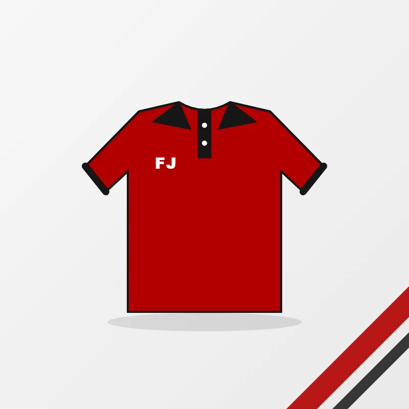Darts Shirts – custom design in red and black, made to order by FJ Sportswear