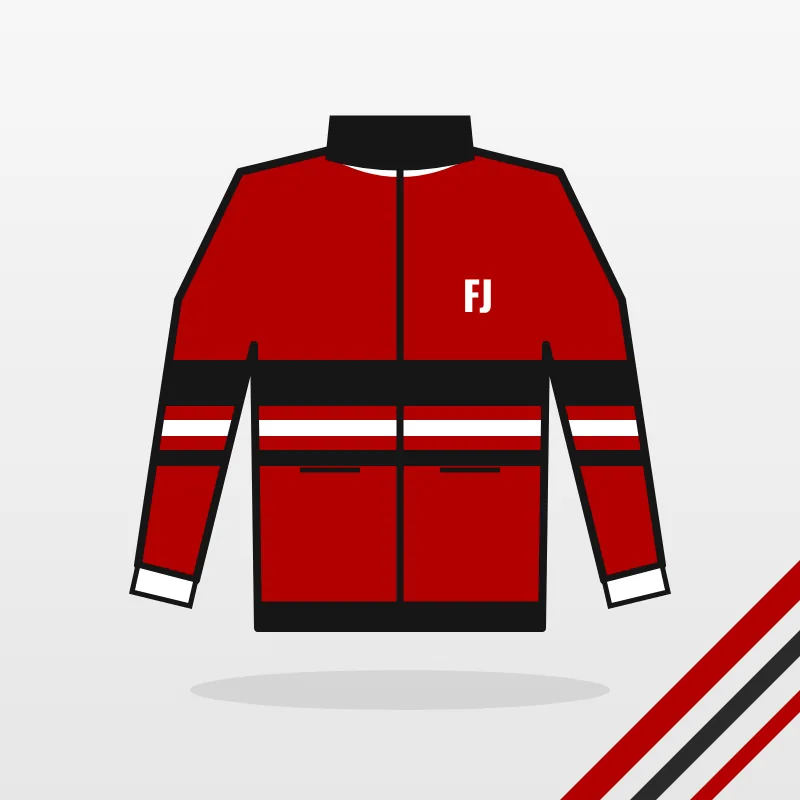 Esports Jackets design in red and black – FJ Sportswear