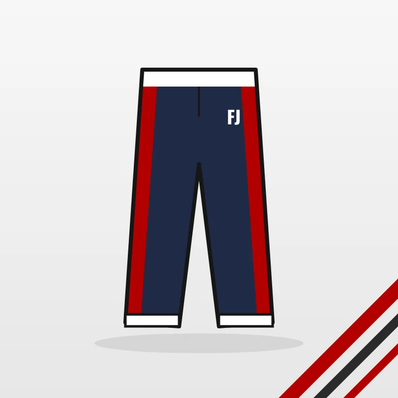 Esports Jogger Pants design in navy and red – FJ Sportswear