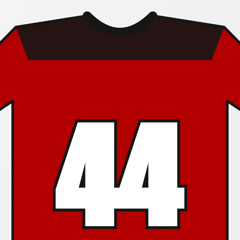 Close-up of custom Football Practice Jerseys design details
