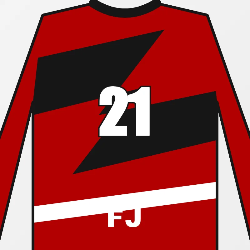 Close-up of custom Motocross Jerseys design details