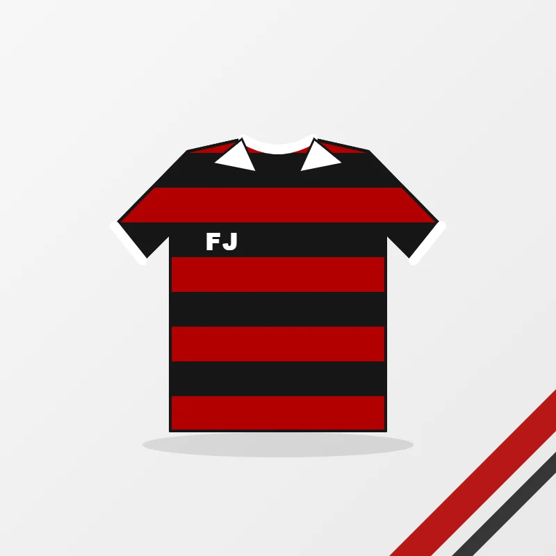 Rugby Jerseys in a black and red colourway