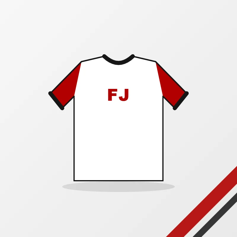 Rugby Training Wear in a white, red and black colourway