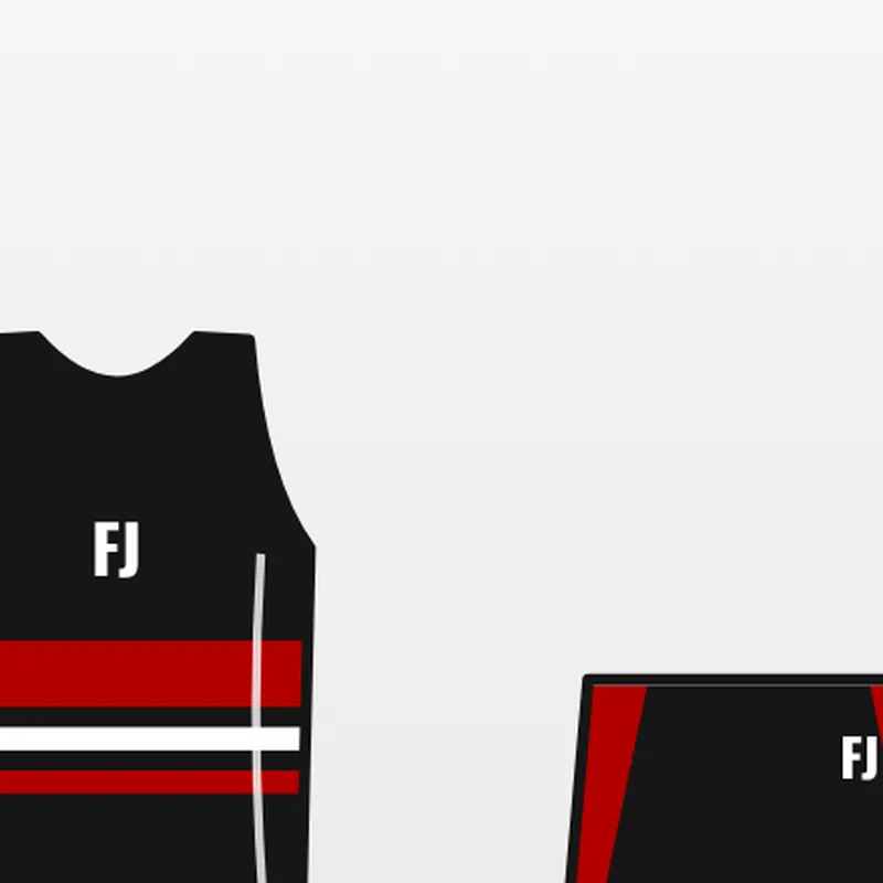 Track and Field Compression Wear design detail – FJ Sportswear
