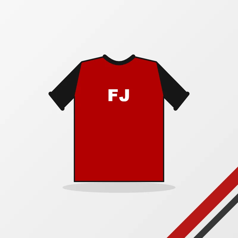 Women's T-Shirts – custom design in red and black, made to order by FJ Sportswear