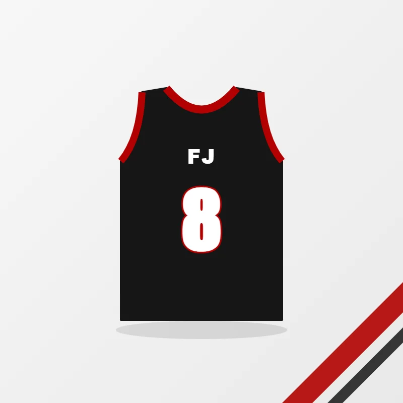Women's Tank Tops in a black and red colourway