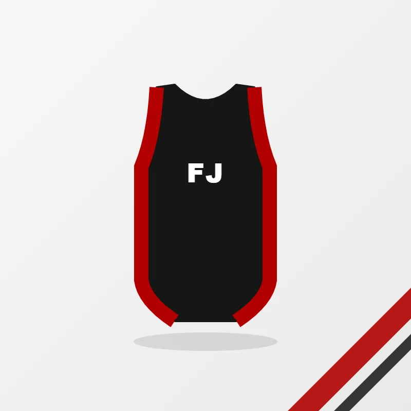 Wrestling Singlets in a black and red colourway
