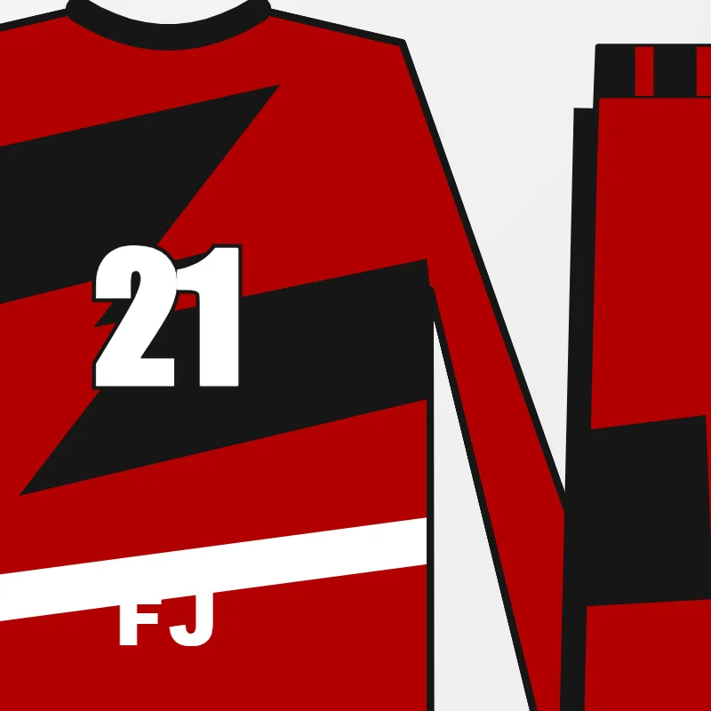 Close-up of custom Youth Motocross Gear design details