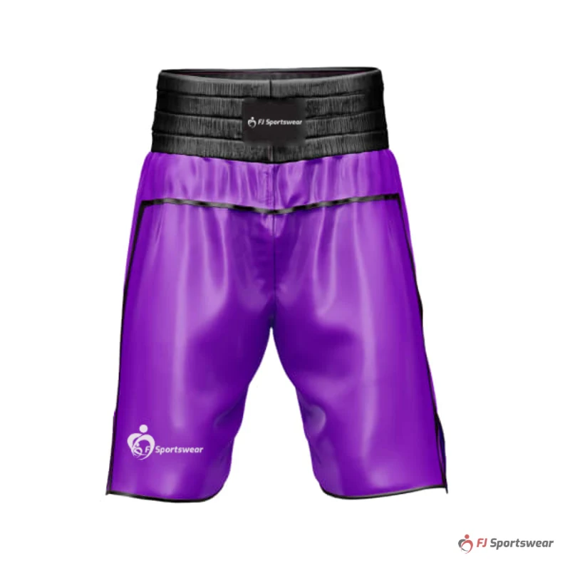 Elite Boxing Shorts – custom boxing shorts made to order by FJ Sportswear, Sialkot