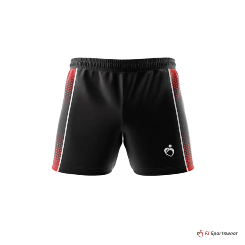 Elite Rugby Shorts – custom rugby shorts made to order by FJ Sportswear, Sialkot