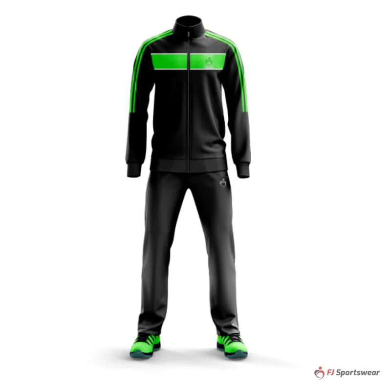 Elite Tracksuit – custom men's tracksuits & warm-ups made to order by FJ Sportswear, Sialkot