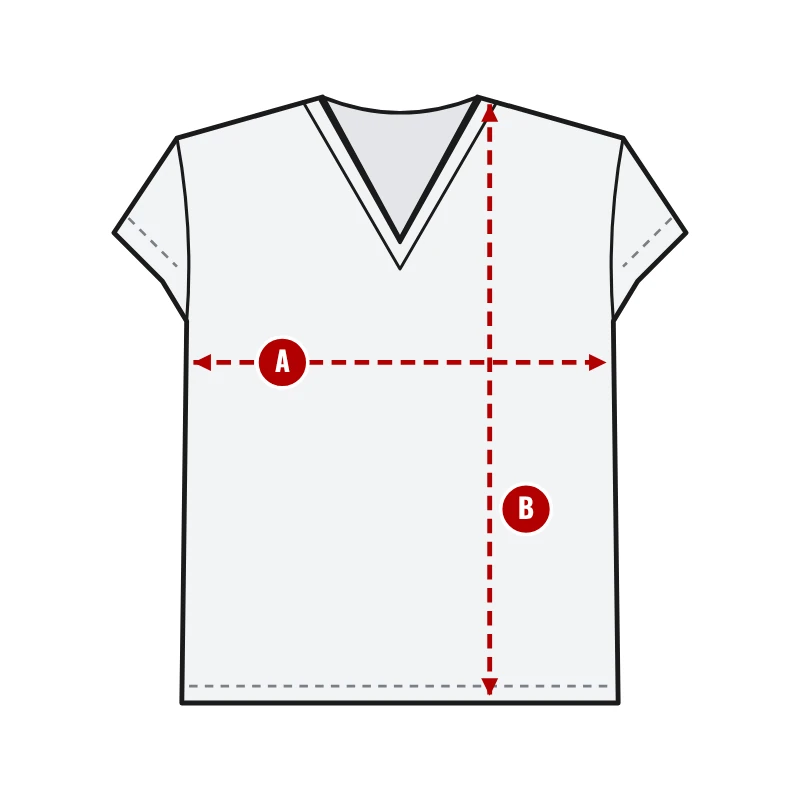 How to measure Football Game Jerseys How to measure Football Game Jerseys: A chest width and B body length