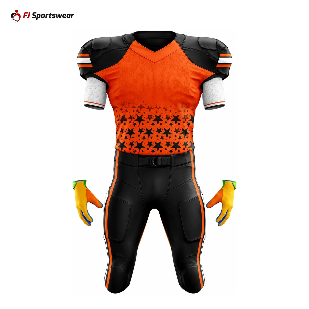 Custom Football Game Jerseys by FJ Sportswear
