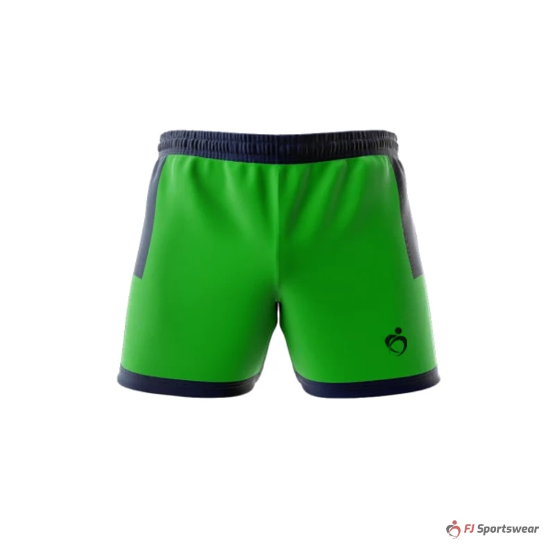 Premium Rugby Shorts – custom rugby shorts made to order by FJ Sportswear, Sialkot