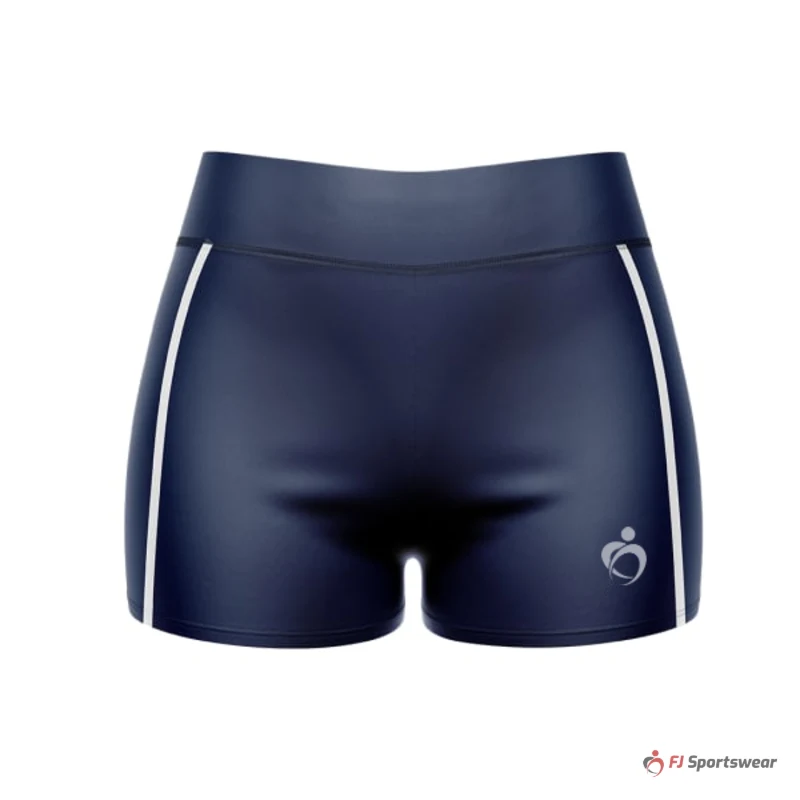 Professional Netball Shorts – custom netball shorts made to order by FJ Sportswear, Sialkot