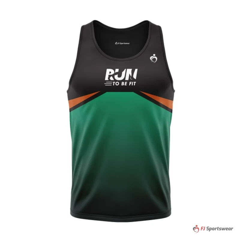 Professional Running Singlet – custom running singlets made to order by FJ Sportswear, Sialkot